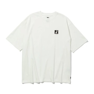 日本POLER SUMMIT RELAX FIT TEE 經典LOGO舒適寬版短T / 白 - L