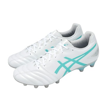 [ACS] Asics 足球鞋 DS Light Pro 2E 寬楦 男鞋 白 藍 袋鼠皮面 緩震 亞瑟士 1103A110102