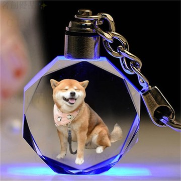 來圖定製寵物鑰匙扣掛件小貓狗狗照片定做紀念品水晶可愛包包掛飾 來圖客製 來圖訂製 照片訂製 照片客製 照片定製 客製化寵