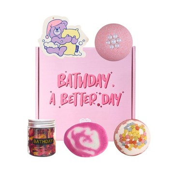 【PINKOI獨家優惠】 BATHDAY 浪漫少女 泡澡球組合