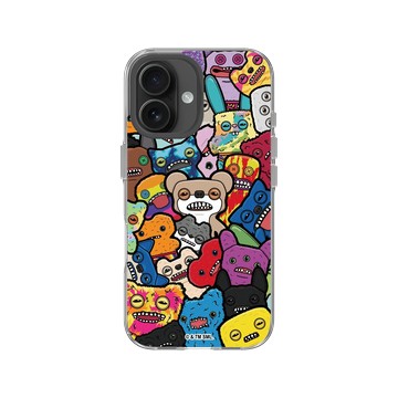 iPhone 16 Clear 透明 - Fuggler 放克牙寶-常態系列 Regular series - 倍感牙力