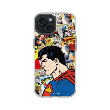 iPhone 15 Clear 透明 - Superman - Superman-漫畫風