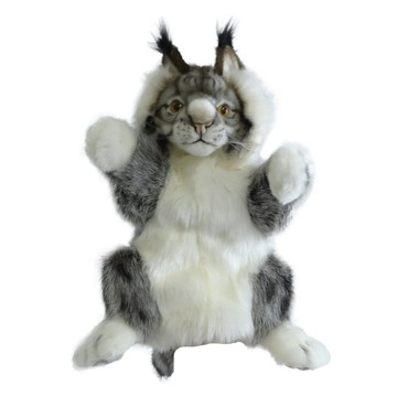 HANSA TOY 猞猁手偶 絨毛填充玩具  1種  1個