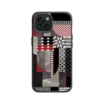 iPhone 15 SolidX 黑 - 花生騷 WasangShow - 2021海人圖騰