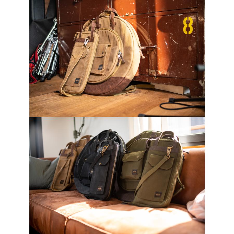 MEINL Waxed Canvas Collection スティックバッグ MWSKH   Vintage Khaki［マイネル パーカッション ドラムスティック マレット］