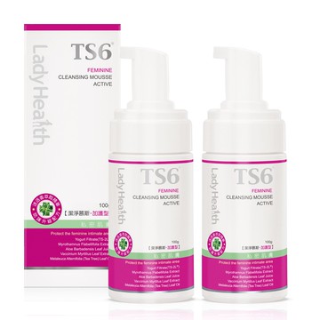 TS6 護一生潔淨慕斯(加護型)100gx2入組 私密清潔 品牌直營