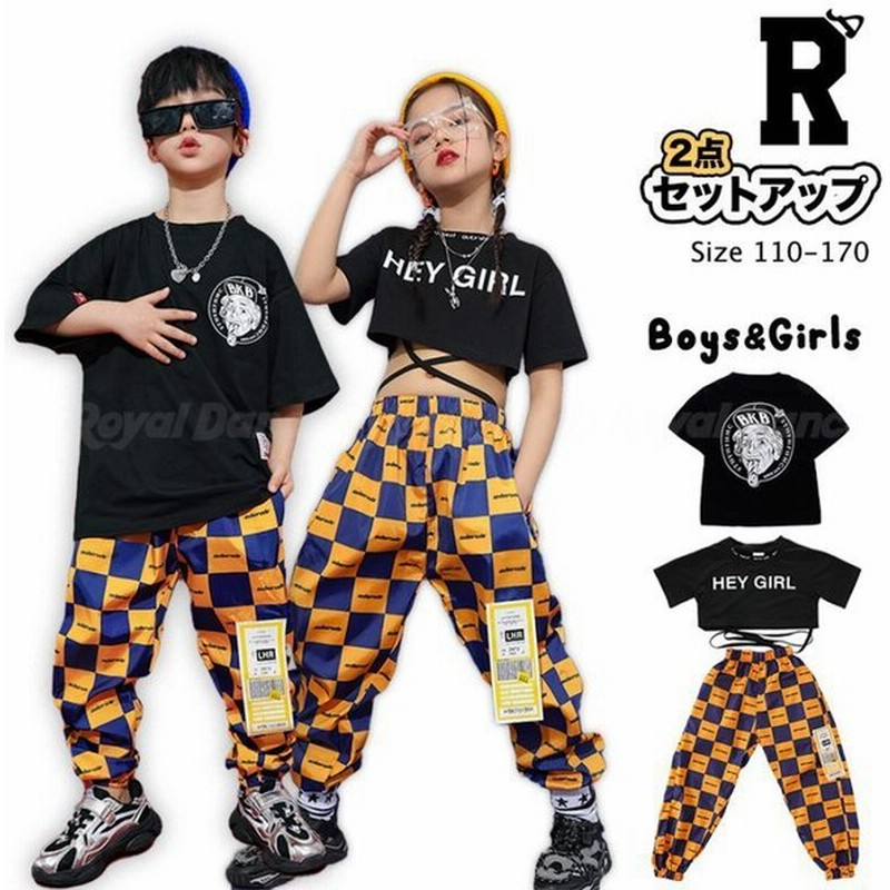 キッズ ヒップホップ ダンス 衣装 練習着 ストリート トップス 黒 ブラック クロップトップ Tシャツ 半袖 子供 ティーンズ キッズ ジュニア 女の子 男の子 通販 Lineポイント最大0 5 Get Lineショッピング