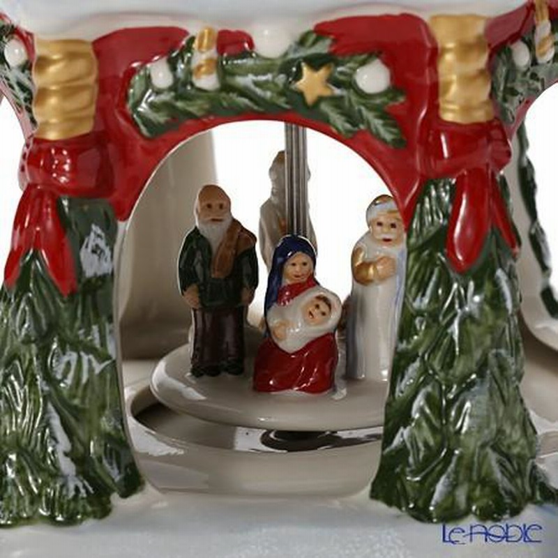 未使用 ビレロイ&ボッホ Villeroy & Boch クリスマス 陶器 置物