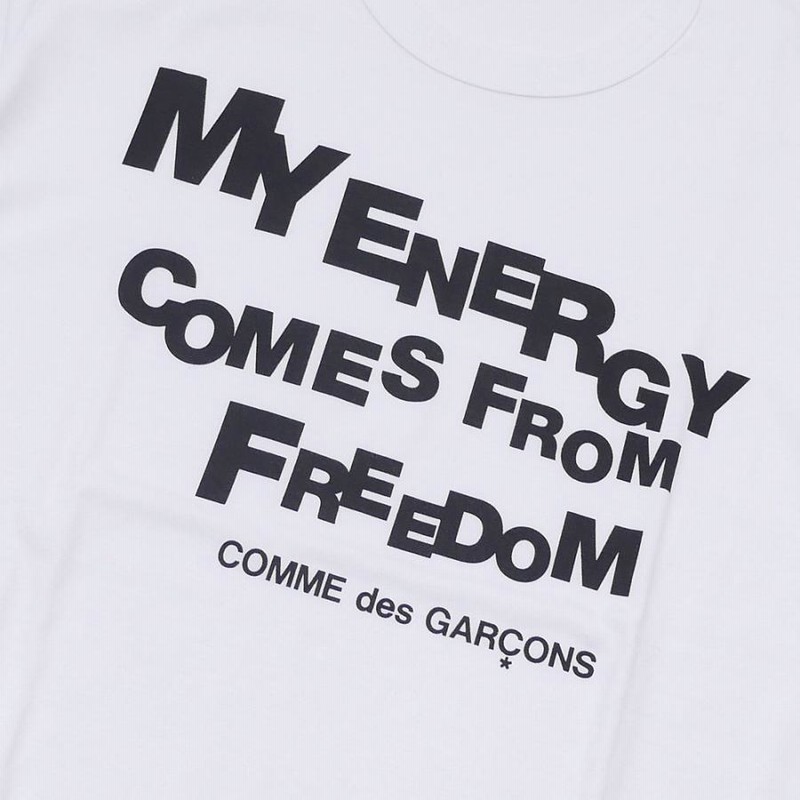 COMME des GARCONS(コムデギャルソン) MY ENERGY TEE (Tシャツ