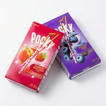 Pokcy百奇草梅果粒蜜桃優格棒【5ip8】