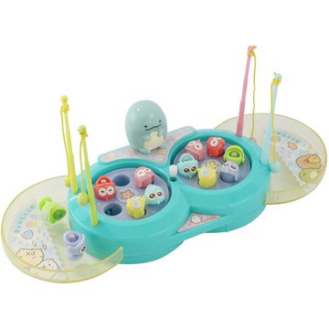 【全館95折】【角落生物 手動釣魚盤】角落生物 手動旋轉釣魚盤 玩具 角落小夥伴 日本正版 該該貝比日本精品