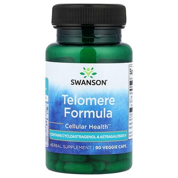 Swanson Vitamins, 端粒配方，90 粒素食膠囊