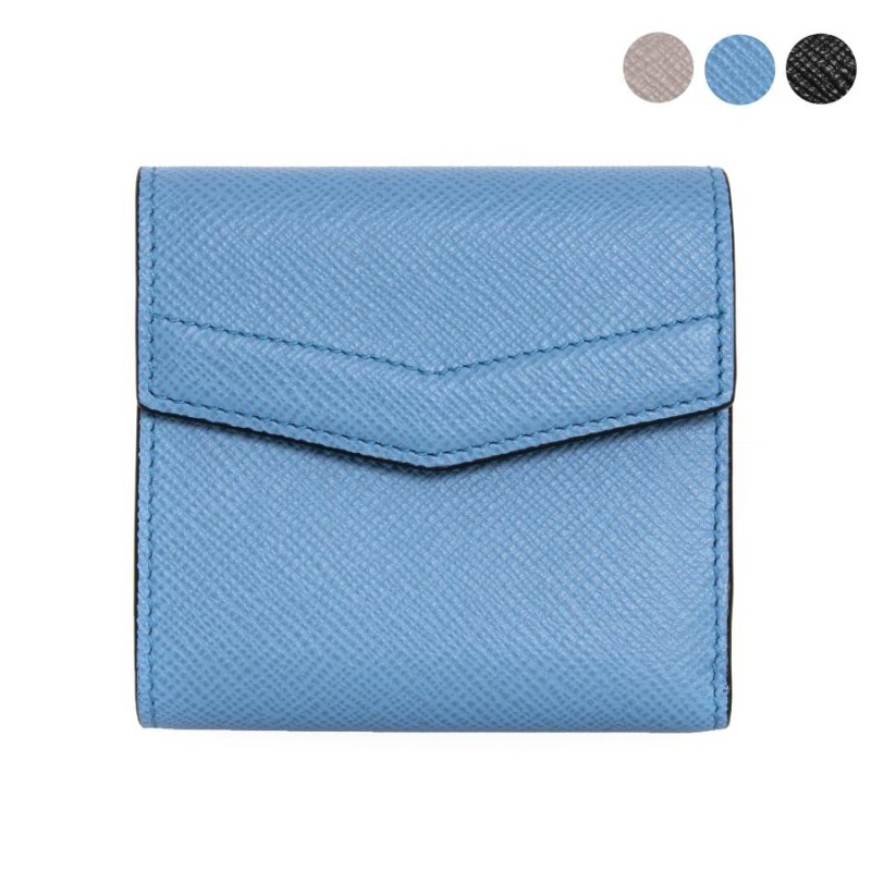 スマイソン SMYTHSON 財布 レディース 三つ折り財布 PANAMA パナマ ENVELOPE COMPACT WALLET コンパクトウォレット  1200301 全3色 | LINEショッピング