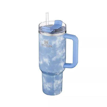 Stanley Adventure Quencher Travel Tumbler 40 oz Ocean Blue Tie Dye