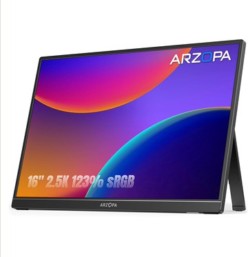 ARZOPA Z1RC 16吋 2.5K 行動顯示器 2560×1600 霧面IPS 123%sRGB USB-C mini HDMI 內建喇叭 便攜式副螢幕