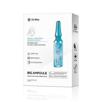 【Dr. May】點數加價購-美博士專業大安瓶補水白面膜(4片/盒) *不適用折價券