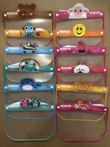 兒童防疫面罩(隨機男生款女生款)單個