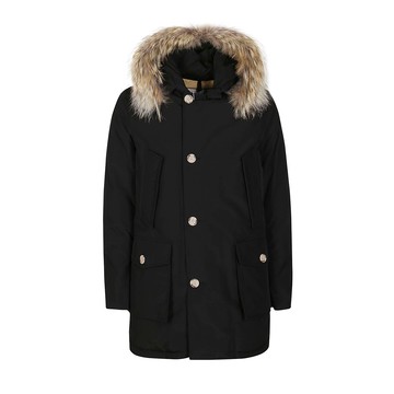 Woolrich - Black Puffer Mountain Parka Down Jacket