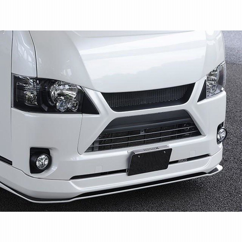 ハイエース FLEX グリルガーニッシュ 標準 ナロー用 新品未使用 ハイエース □ハイエースナロー（標準）ボディ 1型〜2型対応
