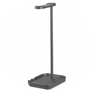 上手家居 耳機架 黑色 穩固底座 180度旋轉支架 多功能使用  1組  單一商品