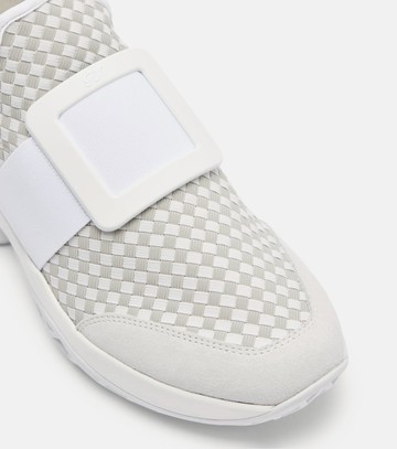 Roger Vivier Viv' Run woven sneakers