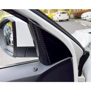 ~歐力斯~福斯 VW 21-25年 T-ROC TROC A柱裝飾框 A柱飾蓋 A柱裝飾蓋 A柱 三角飾蓋 碳纖維紋