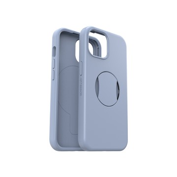 OTTERBOX iPhone 15 6.1吋 OtterGrip Symmetry 炫彩幾何保護殼-藍(支援MagSafe)