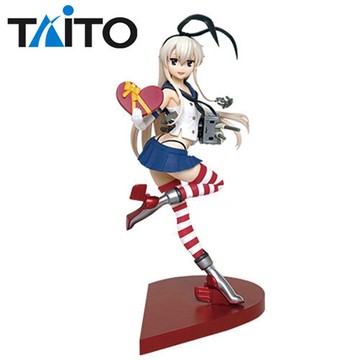 【日本正版】島風 戀愛的艦娘 Ver. 公仔 艦隊Collection 驅逐艦 模型 18cm TAITO 艦娘 艦隊收藏 - 664570