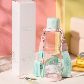 【BEDDYBEAR】運動塑料水壺 730ml [甜度大耳狗] （大容量 Tritan 透明隨身水瓶附背帶）