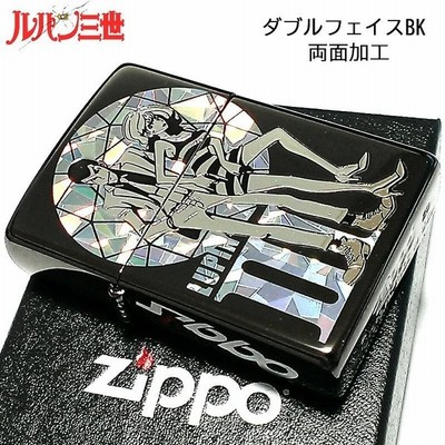 Zippo ルパン三世 ジッポ 可愛い ライター おしゃれ ダブルフェイス ホログラム ジッポー アニメ キャラクター ブラック かっこいい 通販 Lineポイント最大get Lineショッピング