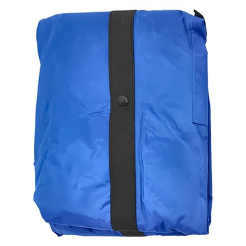 Moto cap 鈦鴻 背包風雨衣 M308  藍色  XL