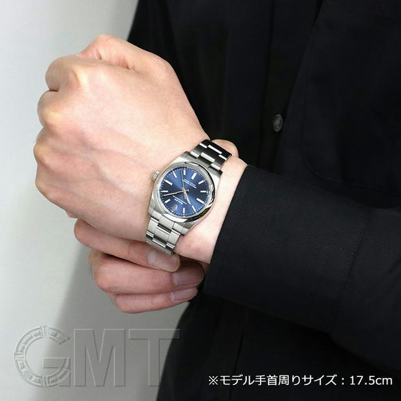 ロレックス オイスターパーペチュアル34 124200 ブライトブルー ROLEX 中古メンズ 腕時計 送料無料 | LINEブランドカタログ