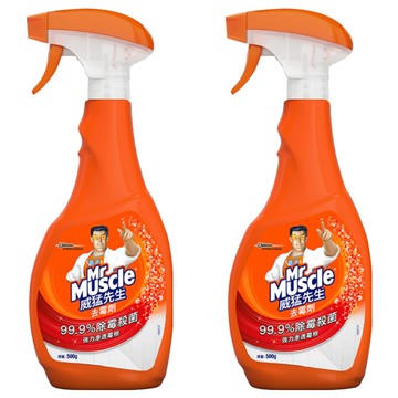 Mr Muscle 威猛先生 去霉劑 99.9%除霉殺菌 強力滲透霉根  500g  2瓶