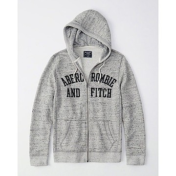 AF a&f Abercrombie & Fitch 帽T 灰色 1136