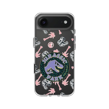 iPhone Air Clear Case（相機按鈕） 透明 - Jurassic Park/ Jurassic World - 侏羅紀公園- 彩色logo
