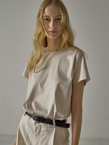 Silket Cotton Short Sleeve T Shirt_8color