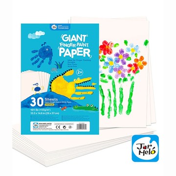 【JarMelo 原創美玩】手指畫專用紙(30張) JA94358