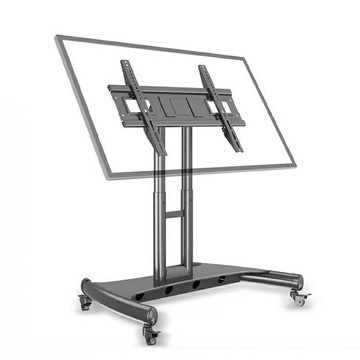 【易控王】NB-AVA50 移動式電視推車 提詞機 適用32-70吋電視 上下調節 傾仰調節(10-338-01)