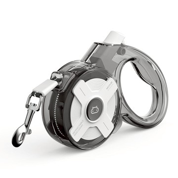 Waggo 伸縮寵物牽繩 夕陽橘