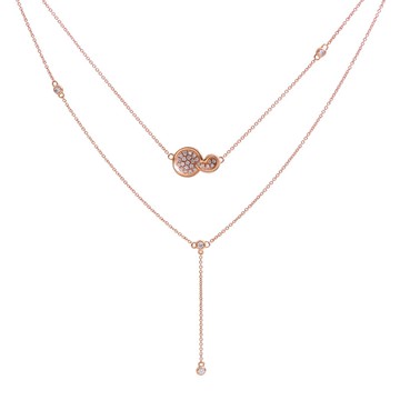 Meraki 18K鑽石項鏈