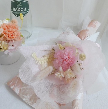 情人節禮物花束畢業老師禮物花束向日葵 情人節禮物花束 櫻花奶茶