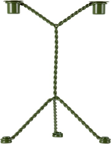 HAY 绿色 Wire 烛台