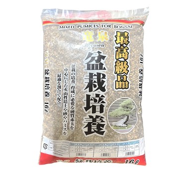 【蔬菜工坊】日本龍泉高級盆栽專用土16公升原包裝-中粒