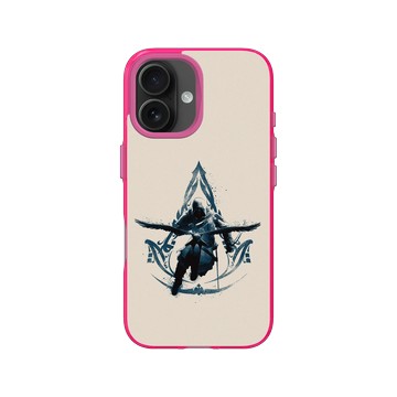 iPhone 16 Clear 粉漾桃 - Assassin's Creed - Assassin's Creed Mirage® - Basim & Eagle Crest