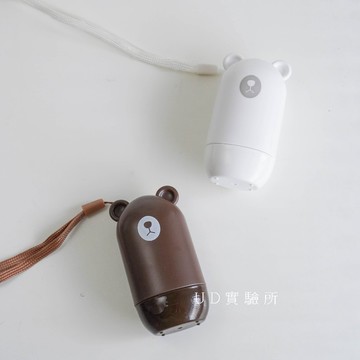 UDlab｜小熊亂碼印章｜2色可選 白 咖｜保密印章 印章 亂碼印章 AS01-010