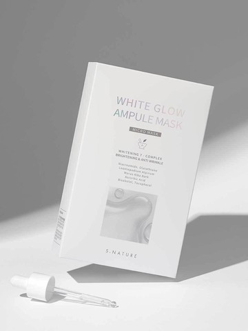 Glow Ampoule Mask Sheet 5 pieces [White]