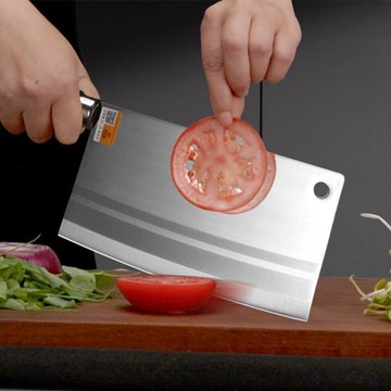 龍之藝鍛打不銹鋼菜刀切肉刀家用廚房刀具切菜刀切片刀廚師專用刀