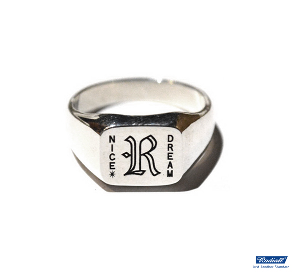 Radiall NICE DREAM Ring 純銀字首家徽戒指推薦| goodforit | LINE購物