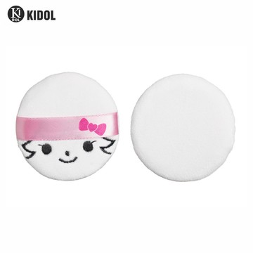 KIDOL 韓國甜心萌娃蜜粉撲 - 白色(大) 8-0029【官方旗艦館】