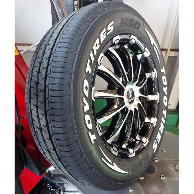 200系 ハイエース 200系 タイヤホイールセット 17インチ TOYO H30 215/60R17 | LINEショッピング